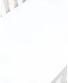 Gooselings Solid Crib Sheet In White