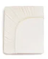 Gooselings Solid Twin Fitted Sheet In Ivory