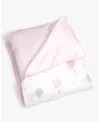 Gooselings Touch The Sky Baby Duvet Set In Pink