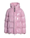 Goosetech Woman Puffer Pink Size M Polyurethane
