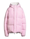 Goosetech Woman Puffer Pink Size S Polyester In Pink