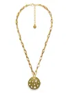 Goossens Boucle Cocktail Secret Box Necklace In Gold
