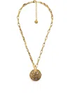 Goossens Boucle Cocktail Secret Box Necklace In Gold