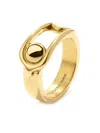 Goossens Boucle Ring In Gold