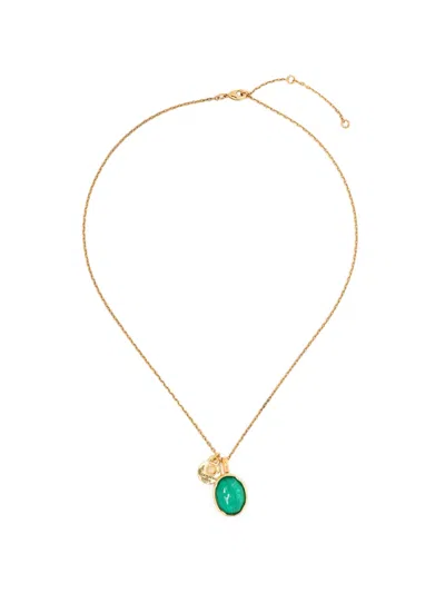 Goossens Cabochons Necklace In Gold