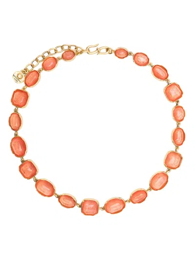 Goossens Cabochons Necklace In Gold