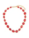 Goossens Cabochons Stone-embellished Necklace In Gold