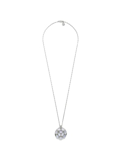 Goossens Chalcedony-embellished Necklace In Gold