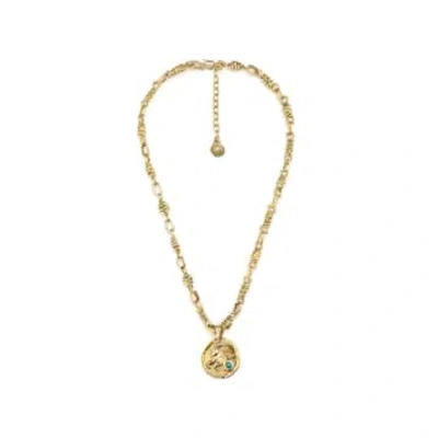 Goossens Collier Talisman Astro Capricorne In Gold