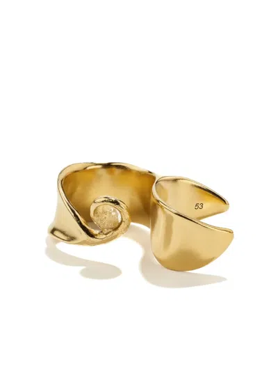 Goossens Feuillage Double Ring In Gold