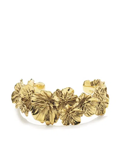 Goossens Fleur De Pavot Bracelet In Gold