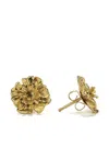Goossens Fleur De Pavot Earrings In Gold