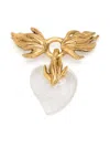 Goossens Gold-plated Brooch In Gold