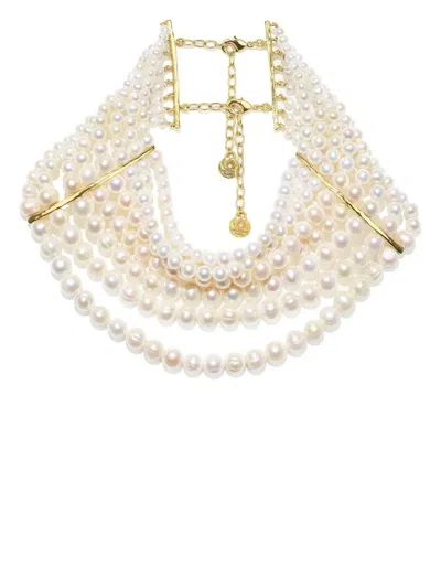 Goossens Graine De Gemmes Necklace In Gold