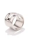 Goossens Large Boucle Ring In Silber