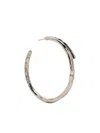 Goossens Lutèce Hoop Earrings In Metallic