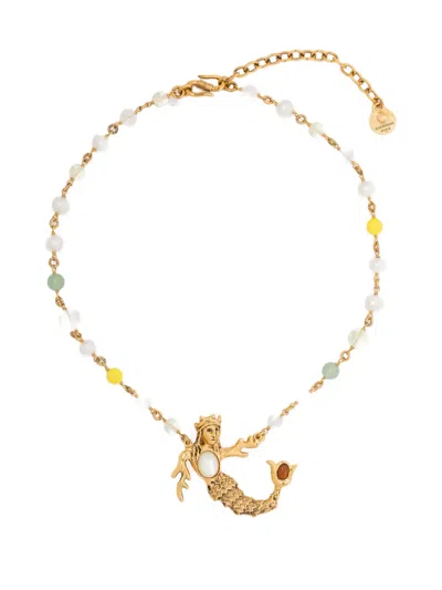 Goossens Mermaid Lagune 项链 In Gold