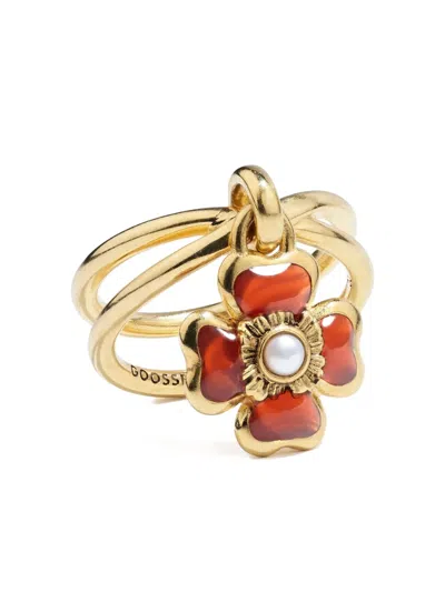 Goossens Mini Trèfle Ring In Gold