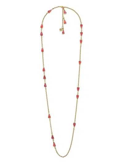 Goossens Pétales Long Necklace In Gold