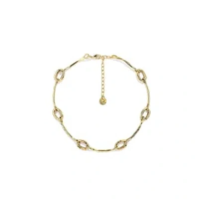 Goossens Poppy Chain Necklace In Gold