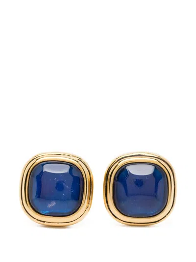 Goossens Renaissance Stud Earrings In Blue