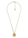 Goossens Talisman Astro Aquarius Necklace In Gold
