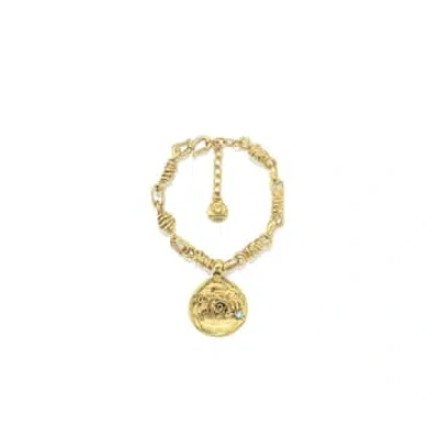 Goossens Talisman Astro Aries Bracelet In Gold