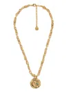 Goossens Talisman Astro Moon Pendant Necklace In Gold