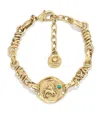 Goossens Talisman Astro Sagittarius Bracelet In Gold