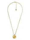 Goossens Talisman Astro Sagittarius Necklace In Gold