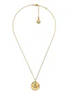 Goossens Collier Mini Astro Capricorne Talisman In Gold