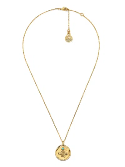 Goossens Collier Mini Astro Capricorne Talisman In Gold