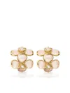Goossens Trèfle Clip-on Earrings In Gold