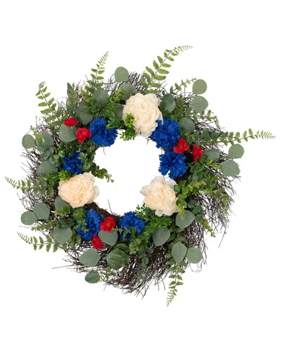 Gordon Companies Northlight Wreath In Red