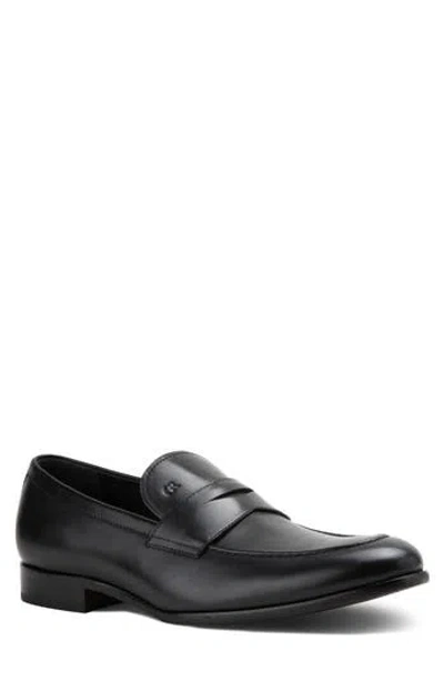 Gordon Rush Avery Penny Loafer In Black