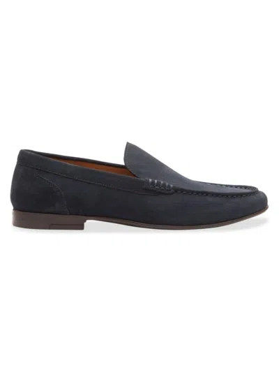 Gordon Rush Men's Ashton Suede & Leather Loafers In Navy