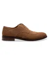 Gordon Rush Men's Concord Suede Wingtip Brogues In Tan