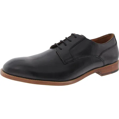 Gordon Rush Mens Lace-up Leather Oxfords In Black