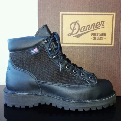 Pre-owned Gore-tex Danner Men's Danner Light  Boots In Cool Looking Black Made In Usa