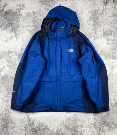 Pre-owned Goretex X The North Face Vintage The North Face Gore-tex Gorpcore Jacket Raincoat In Blue