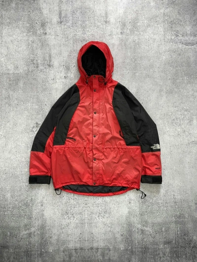 Pre-owned Goretex X The North Face Vintage The North Face Goretex Light Jacket 90's In Red