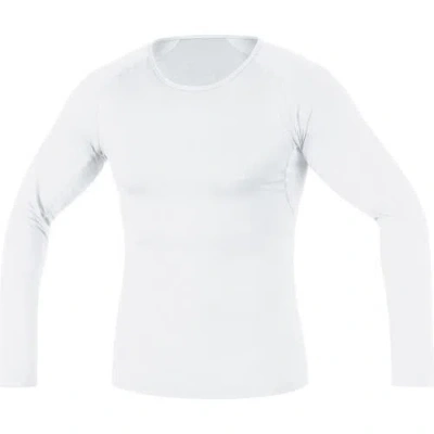 Gorewear Base Layer Long Sleeve Shirt In White