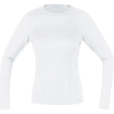 Gorewear Base Layer Thermo Long Sleeve Shirt In White
