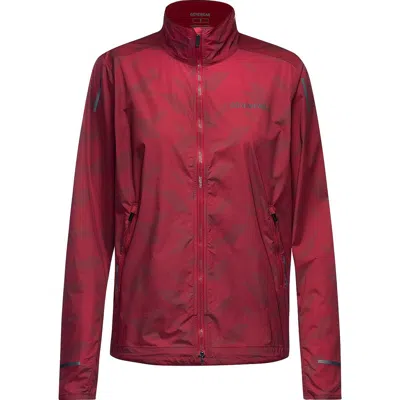 Gorewear Concurve 3d Graphic Windbreaker In Brown