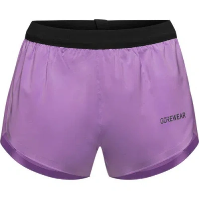 Gorewear Concurve Split Short In Purple