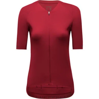 Gorewear Distance Jersey In Burgundy