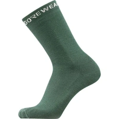 Gorewear Essential Merino Socks In Slate Green