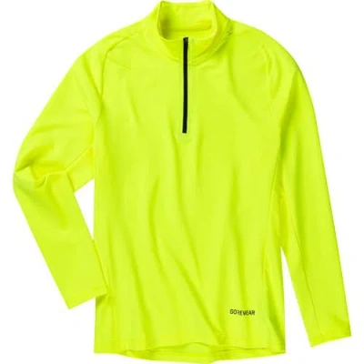 Gorewear Everyday Mid 1/4-zip Top In Yellow