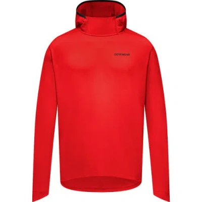 Gorewear Everyday Tech Hoodie In Red