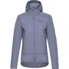 Gorewear Fernflow Hooded Windbreaker In Gray